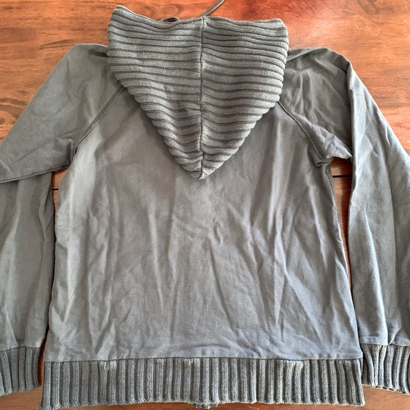 Vintage Men’s WESC Full Zip Hoodie, Charcoal, size L - Picture 5 of 8